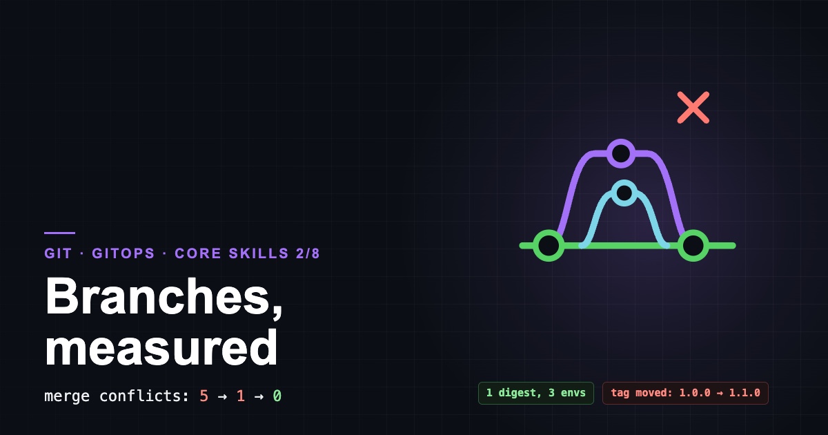 Git Branching Stratejisi Nedir? GitOps İçin GitFlow, GitHub Flow ve Trunk-Based Development, Image Promotion Nasıl Yapılır - DevOps yazısının kapak görseli
